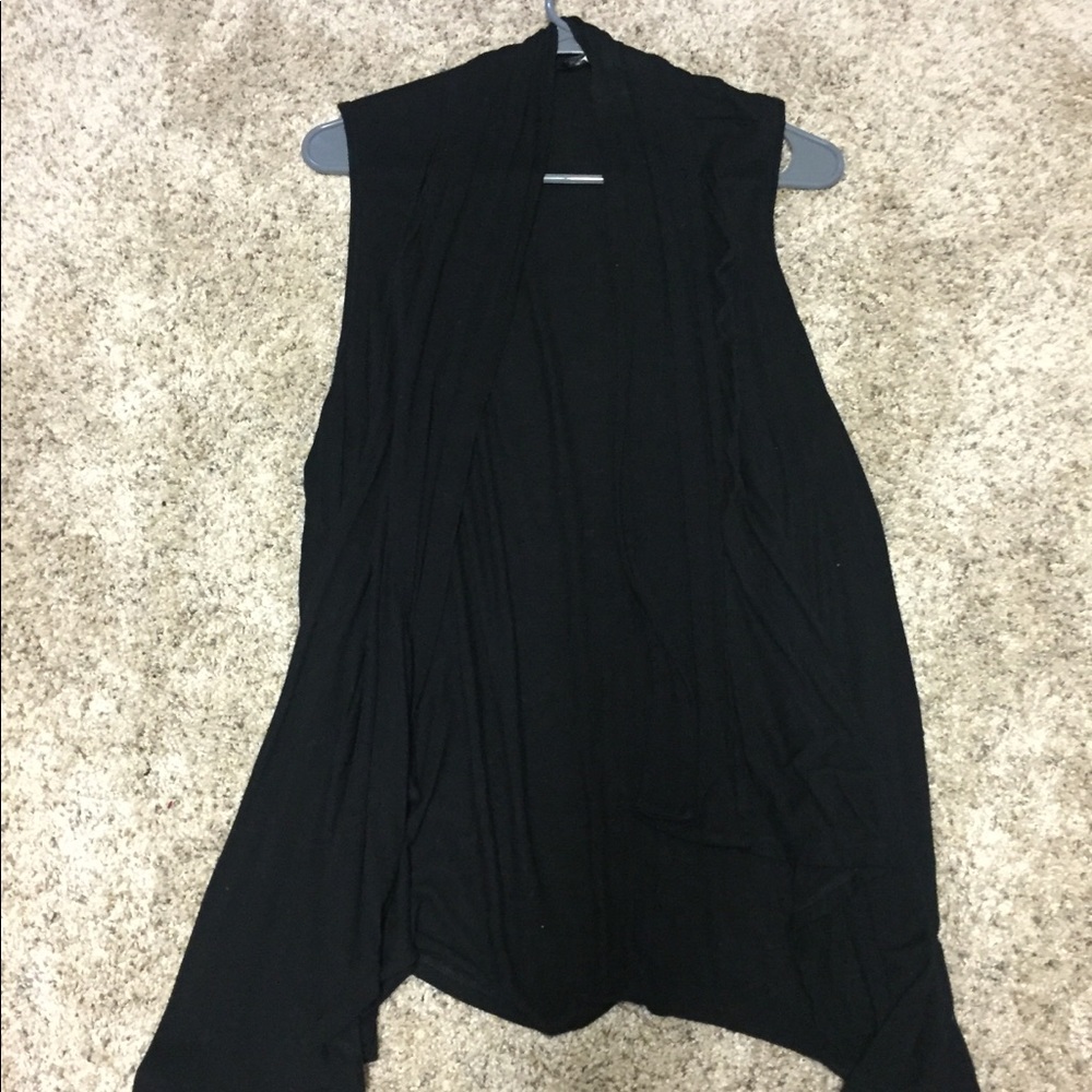 Black cardigan